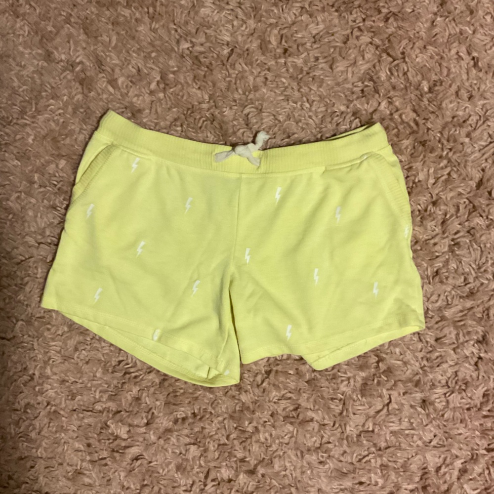 Hello! I am selling a pair of shorts that are made of stretchy, comfy material.